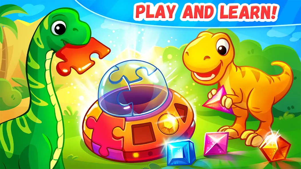 Dinosaur games for kids age 2  [МОД Меню] Screenshot 2