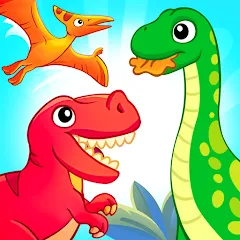 Взлом Dinosaur games for kids age 2  [МОД Меню] - полная версия apk на Андроид