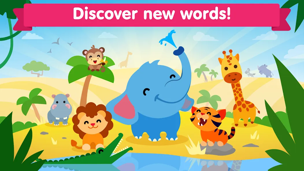 Animal sounds games for babies  [МОД Menu] Screenshot 2