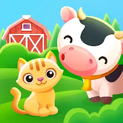 Взломанная Animal sounds games for babies  [МОД Menu] - стабильная версия apk на Андроид