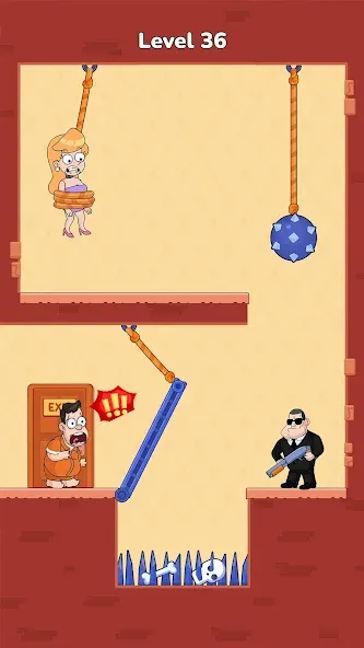 Cut Master: Fun Rope Cut Game (Кат зе Роуп)  [МОД Бесконечные монеты] Screenshot 1