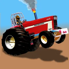 Скачать взломанную Tractor Pull  [МОД Menu] - полная версия apk на Андроид