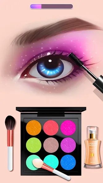 Makeup Kit - Color Mixing  [МОД Меню] Screenshot 3