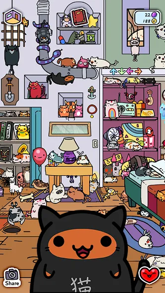 KleptoCats  [МОД Бесконечные монеты] Screenshot 2