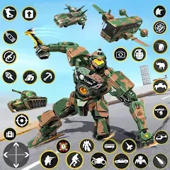 Взлом Army Bus Robot Car Game 3d  [МОД Mega Pack] - полная версия apk на Андроид