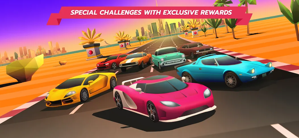 Horizon Chase – Arcade Racing (Хорайзон Чейс)  [МОД Все открыто] Screenshot 3