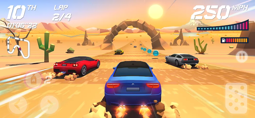 Horizon Chase – Arcade Racing (Хорайзон Чейс)  [МОД Все открыто] Screenshot 5