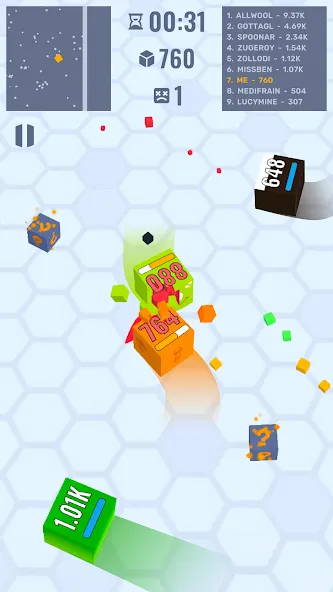 Cube Zone io  [МОД Unlimited Money] Screenshot 2