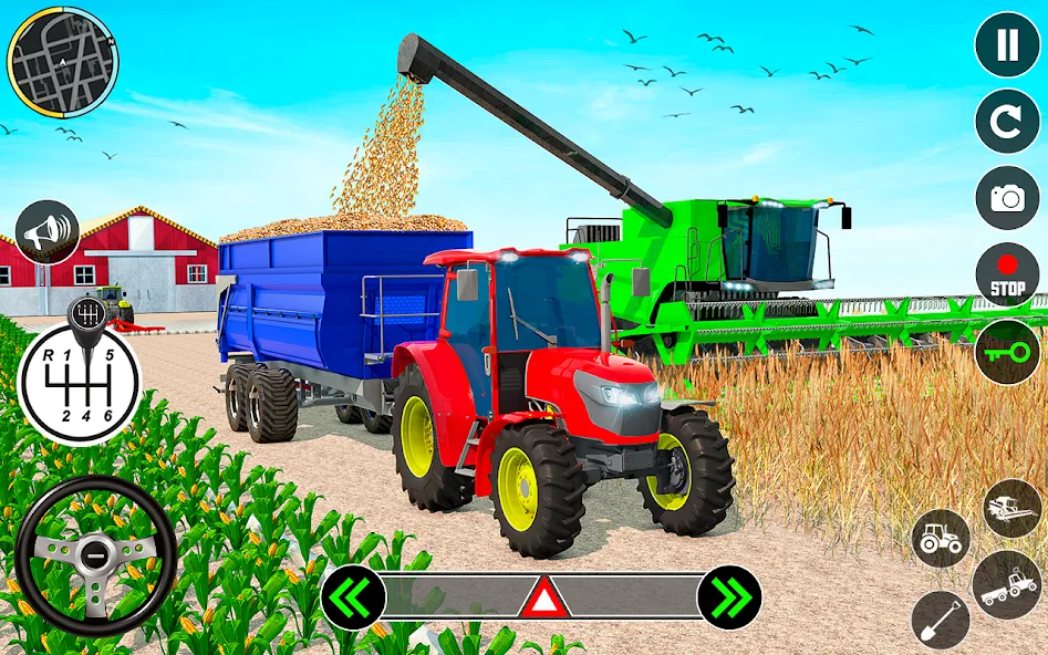 Tractor Farming: Tractor Games (Тракторное хозяйство)  [МОД Mega Pack] Screenshot 3