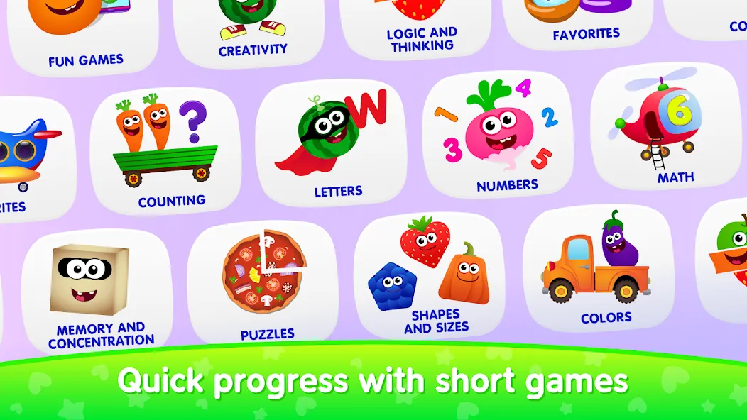 Educational games for kids 2-4  [МОД Unlocked] Screenshot 1