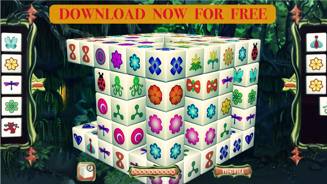 FAIRY MAHJONG - 3D Majong  [МОД Много денег] Screenshot 5