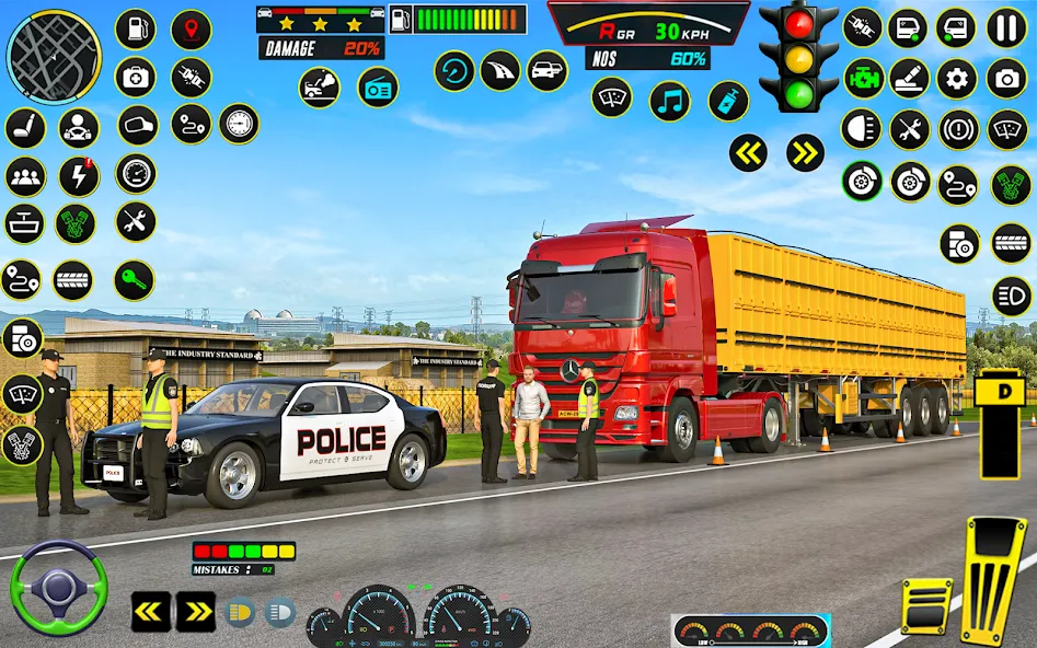 US Truck Simulator Game 2022 (Трак Симулятор)  [МОД Unlocked] Screenshot 3