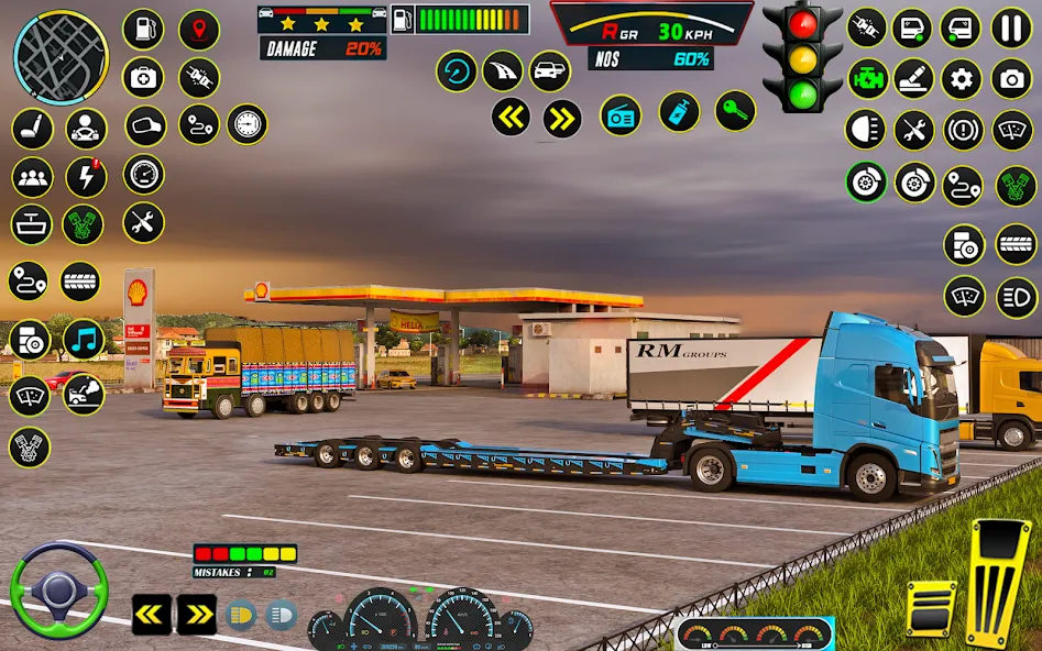 US Truck Simulator Game 2022 (Трак Симулятор)  [МОД Unlocked] Screenshot 4