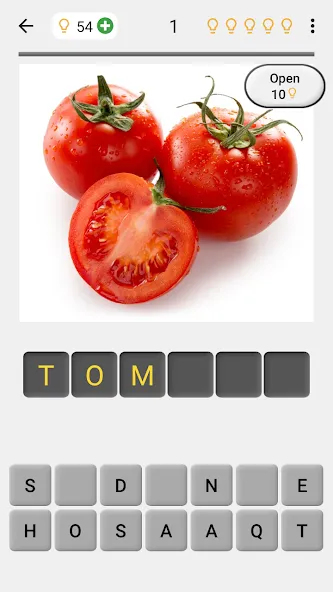 Fruit and Vegetables - Quiz  [МОД Menu] Screenshot 1