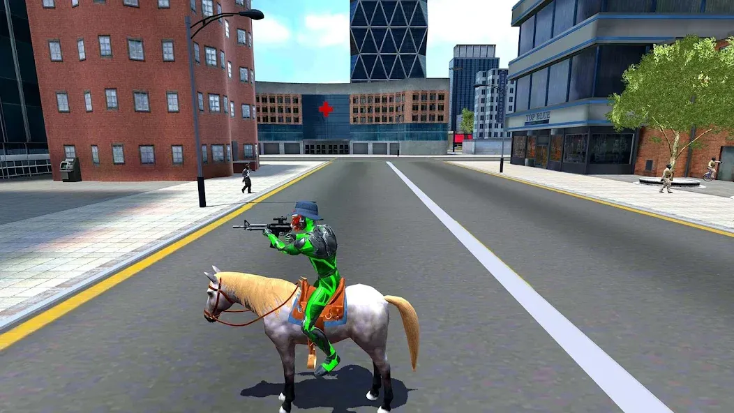 Rope Frog Ninja Hero Car Vegas (Роуп Фрог Ниндзя Герой Кар Вегас)  [МОД Бесконечные монеты] Screenshot 5
