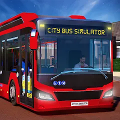 Скачать взлом City Bus Simulator: Bus Games (Риал Сити Бас Симулятор Геймс)  [МОД Mega Pack] - полная версия apk на Андроид