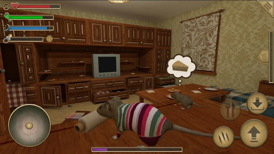 Mouse Simulator :  Forest Home  [МОД Unlocked] Screenshot 2