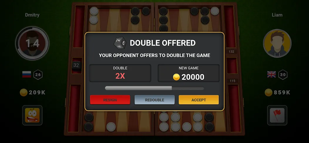 Backgammon Champs - Board Game (Бэкгаммон Чемпс)  [МОД Mega Pack] Screenshot 3