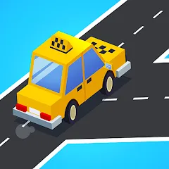 Взлом Taxi Run: Traffic Driver (Такси Ран)  [МОД Много денег] - полная версия apk на Андроид