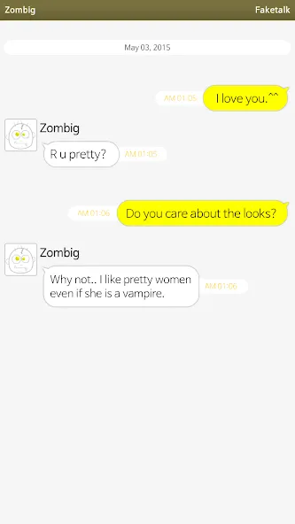 Faketalk - Chatbot (Фэйкталк)  [МОД Много денег] Screenshot 1