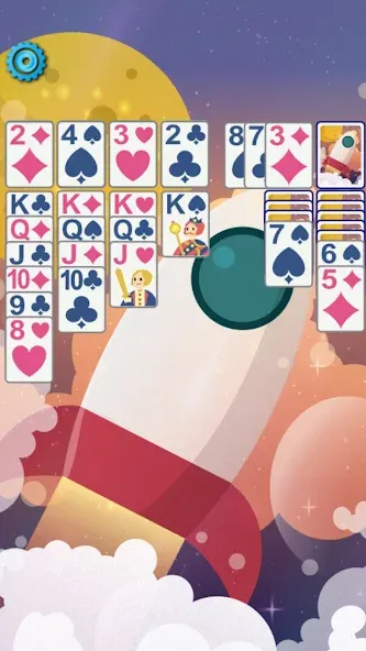 Solitaire Space™ (Солярис Спейс)  [МОД Unlocked] Screenshot 3