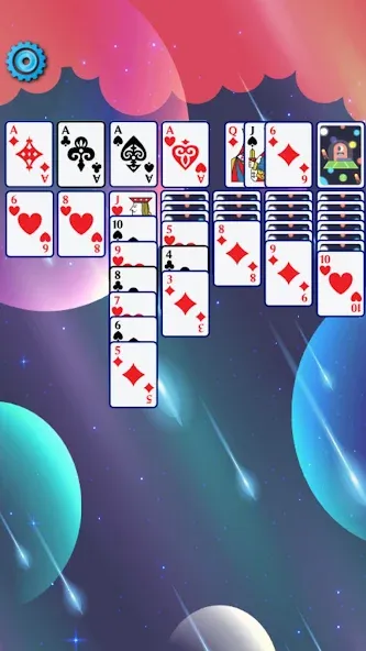 Solitaire Space™ (Солярис Спейс)  [МОД Unlocked] Screenshot 5