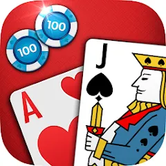 Взлом Blackjack 21  [МОД Бесконечные деньги] - последняя версия apk на Андроид