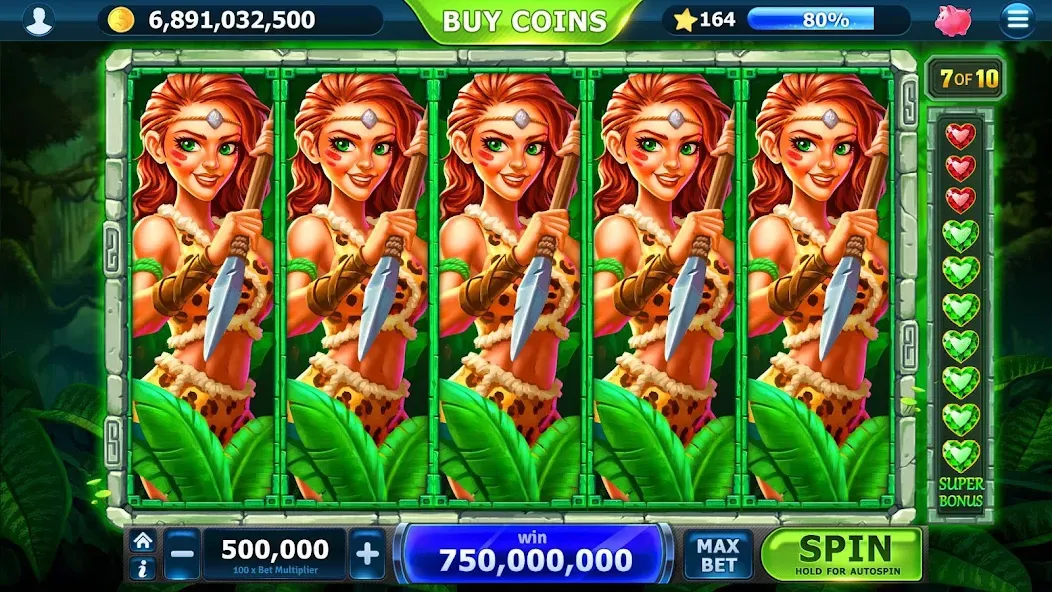 Slots of Vegas (Слоты Вегаса)  [МОД Unlocked] Screenshot 4