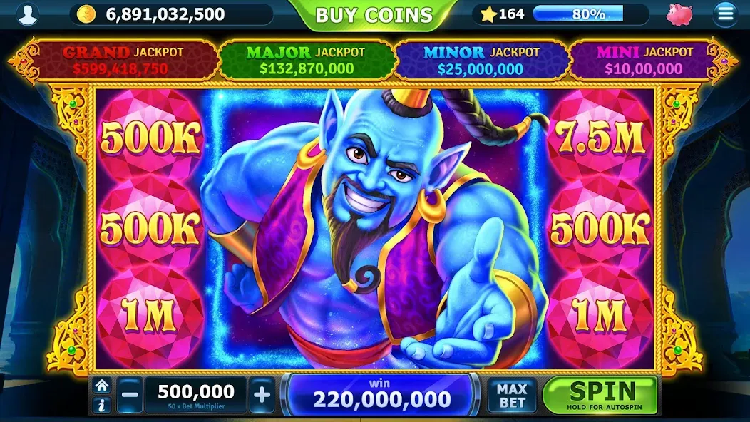 Slots of Vegas (Слоты Вегаса)  [МОД Unlocked] Screenshot 5