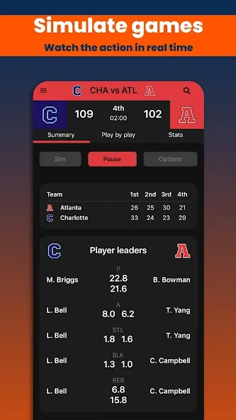 Basketball Legacy Manager 23 (Баскетбольный Легаси Менеджер 23)  [МОД Много монет] Screenshot 2