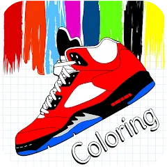 Взлом Basketball Shoes Coloring Book (Раскраска кроссовок для баскетбола)  [МОД Unlimited Money] - стабильная версия apk на Андроид