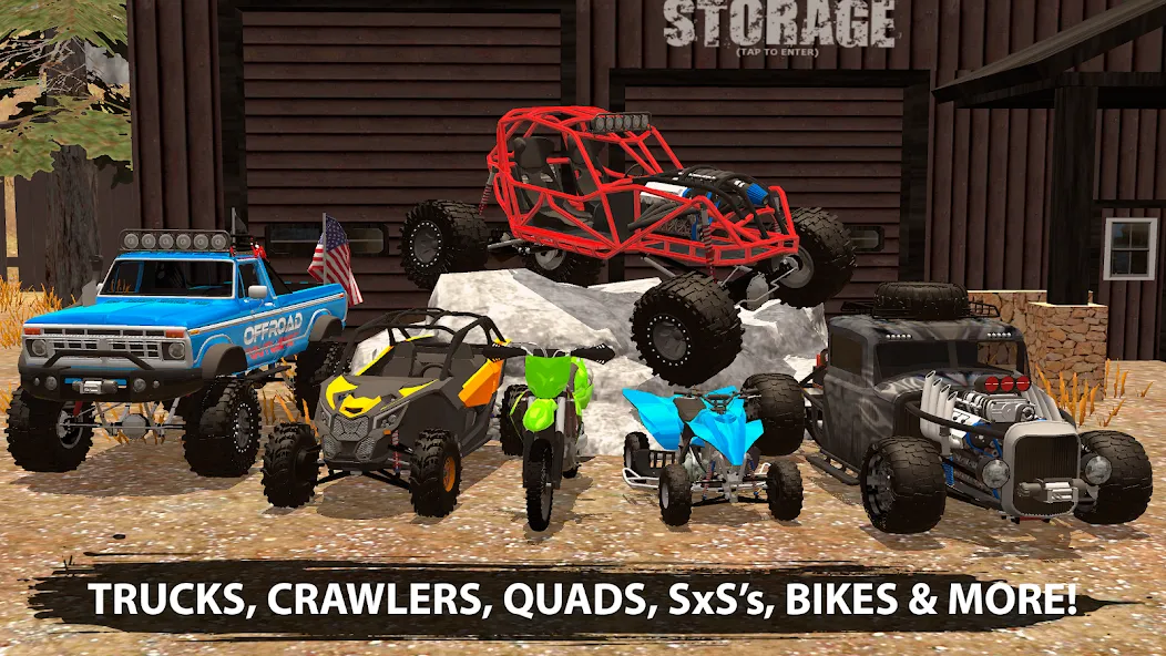 Offroad Outlaws (Оффроуд Аутлоус)  [МОД Бесконечные деньги] Screenshot 1