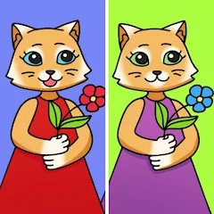 Взлом Find Differences: Cute Cats  [МОД Много денег] - последняя версия apk на Андроид