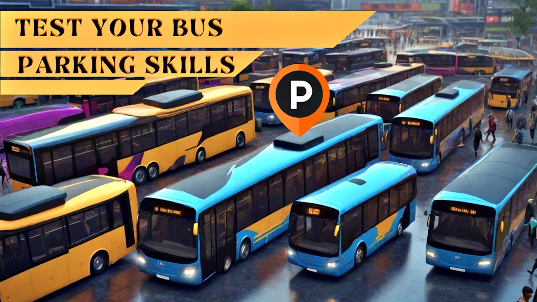 Bus Simulator 3D Bus Games (Городское автобусное симуляторение)  [МОД Все открыто] Screenshot 3