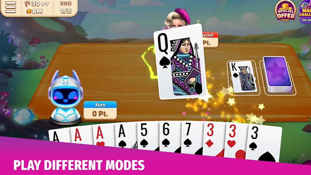 Gin Rummy Stars - Card Game (Джин Рамми Старс)  [МОД Unlimited Money] Screenshot 2