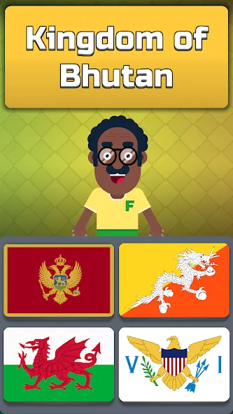 Geography: Flags Quiz Game  [МОД Все открыто] Screenshot 3