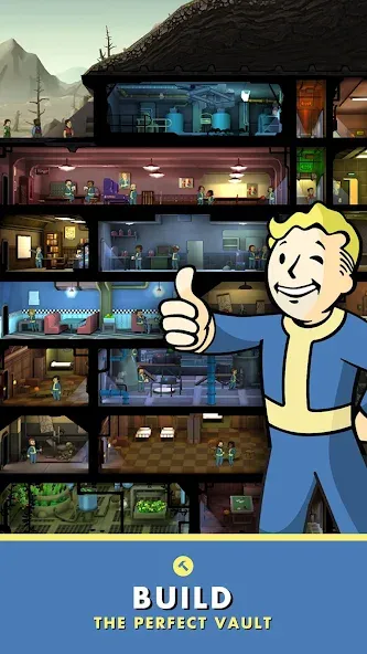 Fallout Shelter (Фоллаут Шелтер)  [МОД Бесконечные деньги] Screenshot 4