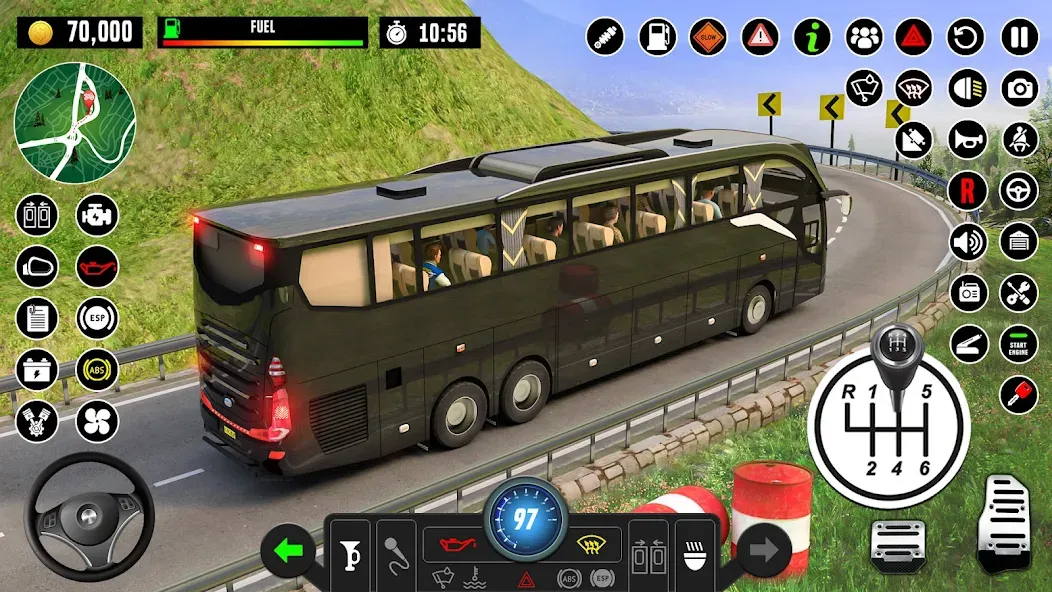 Bus Driving School : Bus Games  [МОД Меню] Screenshot 2