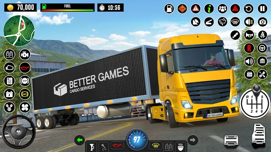 Truck Games - Driving School  [МОД Mega Pack] Screenshot 1