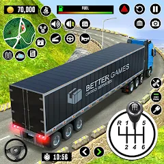 Взломанная Truck Games - Driving School  [МОД Mega Pack] - стабильная версия apk на Андроид