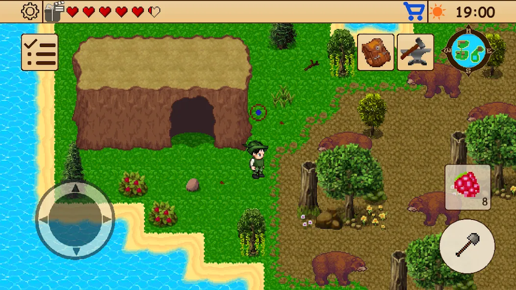 Survival RPG 1: Island Escape (Сурвивал РПГ 1)  [МОД Menu] Screenshot 5