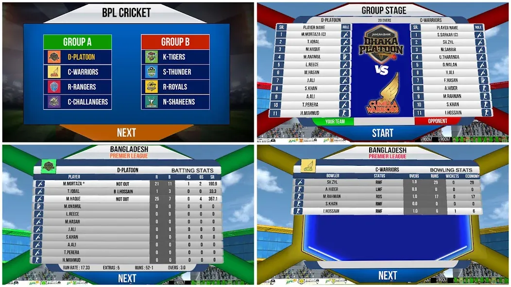 Bangladesh Cricket T20 Game (Бангладеш Крикет Лиг)  [МОД Много денег] Screenshot 5