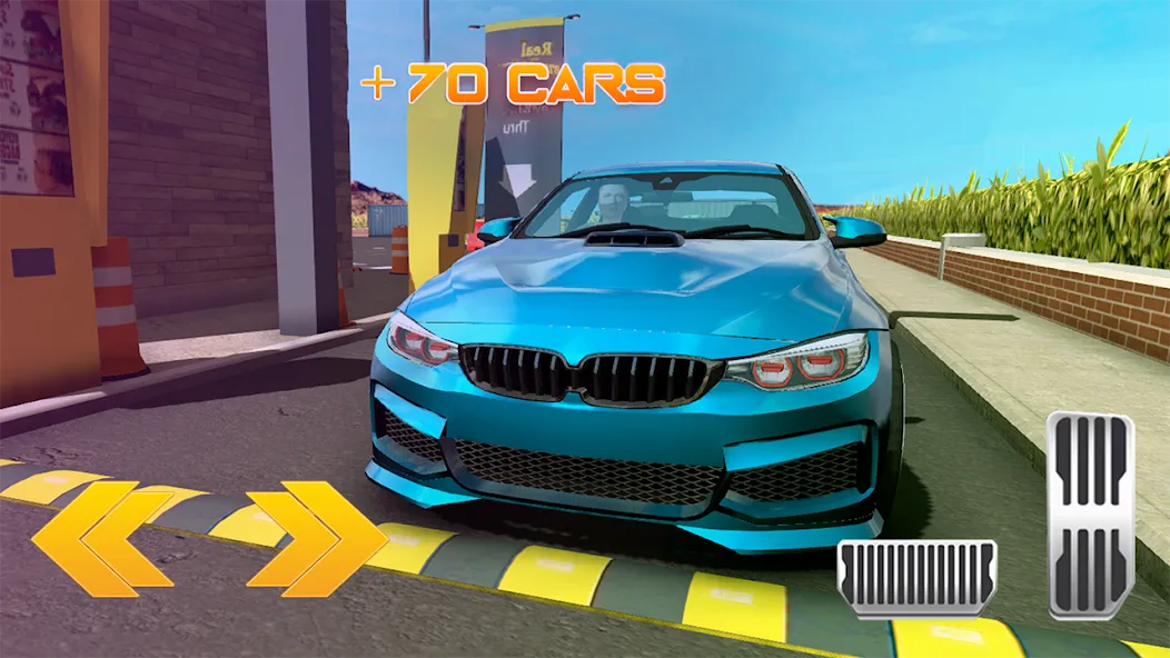 Super car parking - Car games  [МОД Unlocked] Screenshot 1