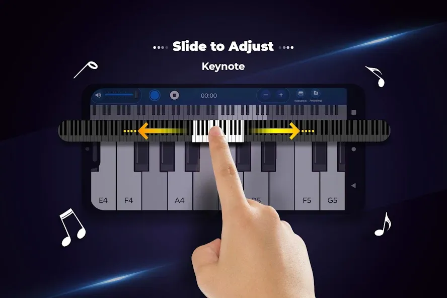 Real Piano Keyboard  [МОД Unlocked] Screenshot 3