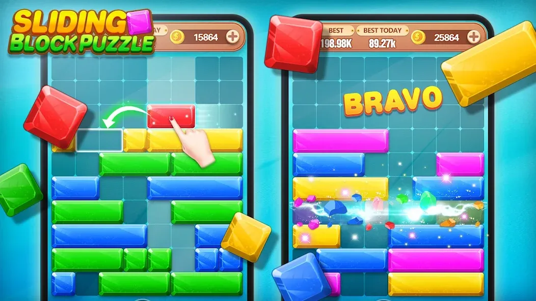 Block Crush - Puzzle Game  [МОД Menu] Screenshot 2