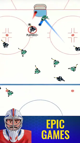 Superstar Hockey (уперстар Хоккей)  [МОД Menu] Screenshot 2