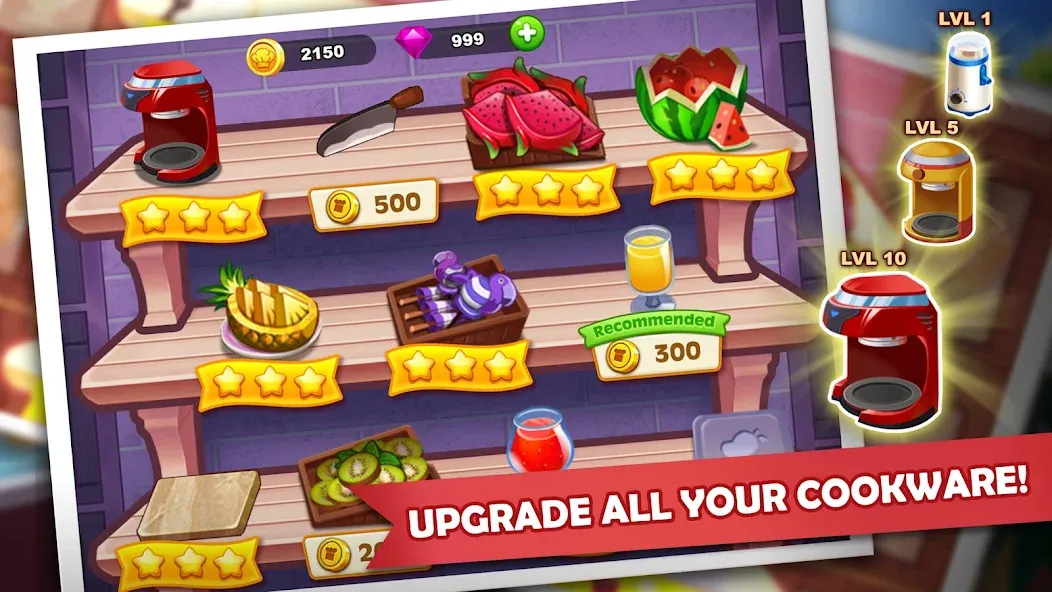 Cooking Madness: A Chef's Game  [МОД Меню] Screenshot 4