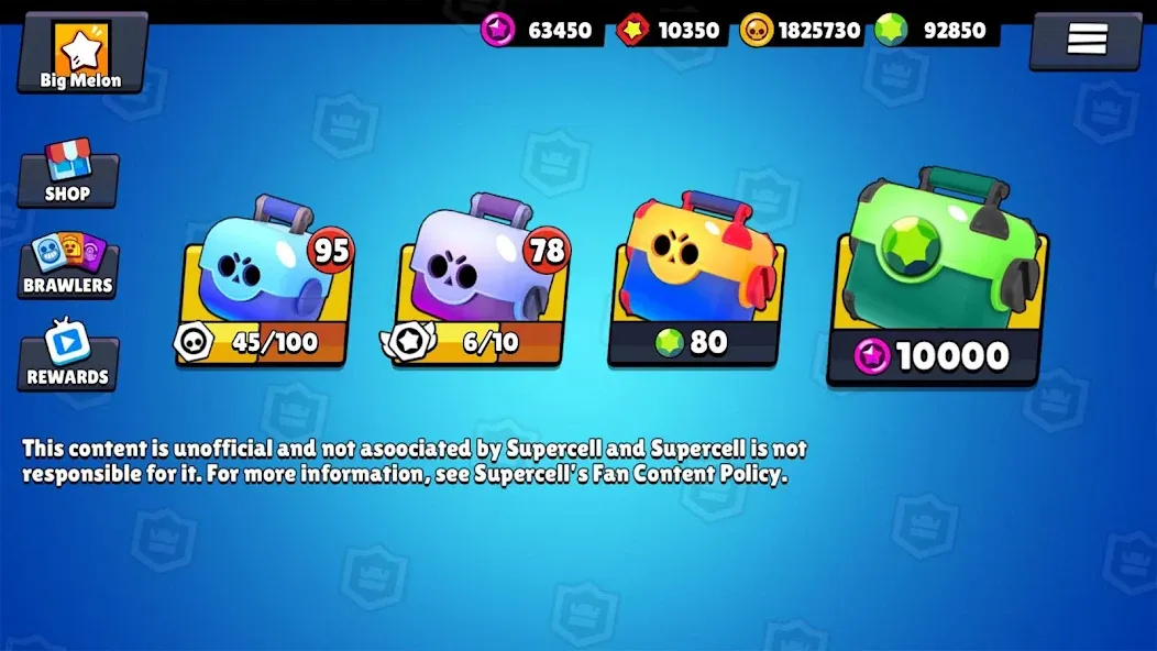 Box Simulator for Brawl Stars  [МОД Mega Pack] Screenshot 2