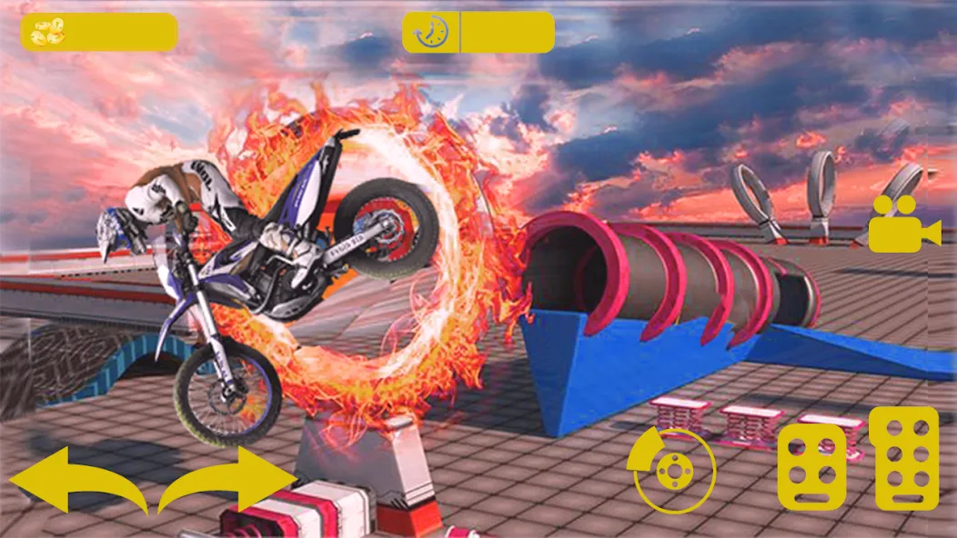 Bike stunt 3d games-Bike games  [МОД Меню] Screenshot 4