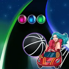 Взломанная Billie Eilish : Rolling Ball (Билли Айлиш)  [МОД Menu] - последняя версия apk на Андроид